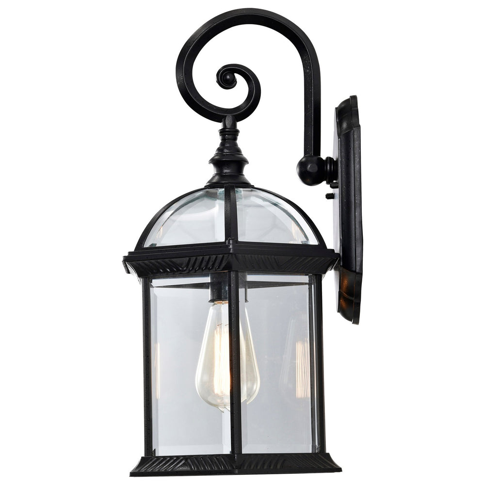 Nuvo Lighting - 60-4966 - One Light Wall Lantern - Boxwood - Textured Black