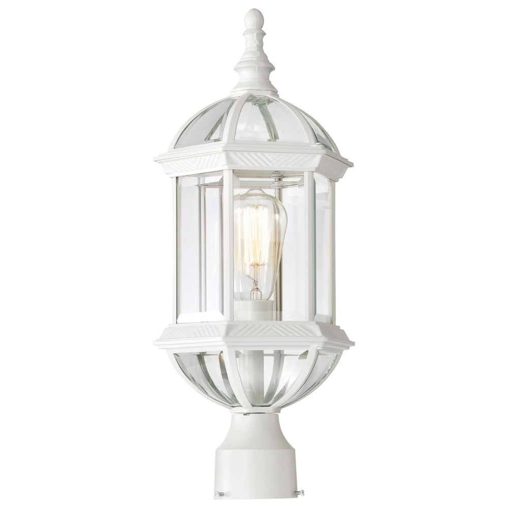 Nuvo Lighting - 60-4974 - One Light Post Lantern - Boxwood - White