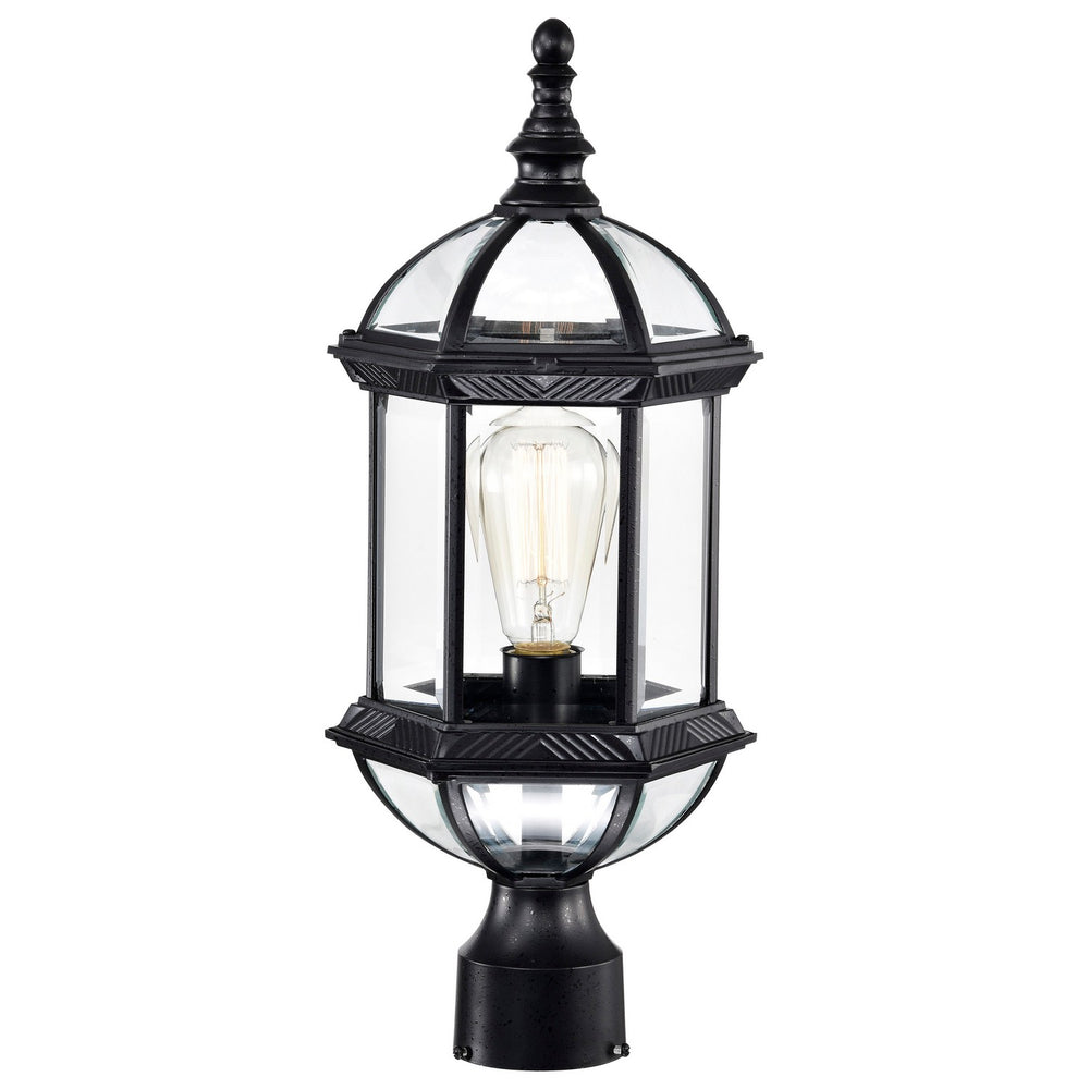 Nuvo Lighting - 60-4976 - One Light Post Lantern - Boxwood - Textured Black