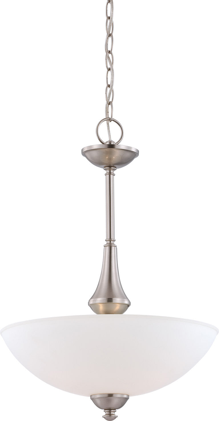 Nuvo Lighting - 60-5038 - Three Light Pendant - Patton - Brushed Nickel