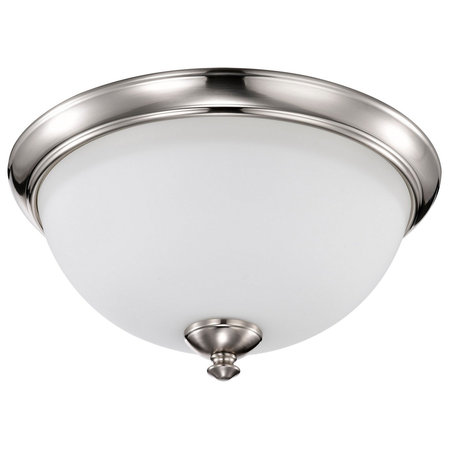 Nuvo Lighting - 60-5041 - Three Light Flush Mount - Patton - Brushed Nickel