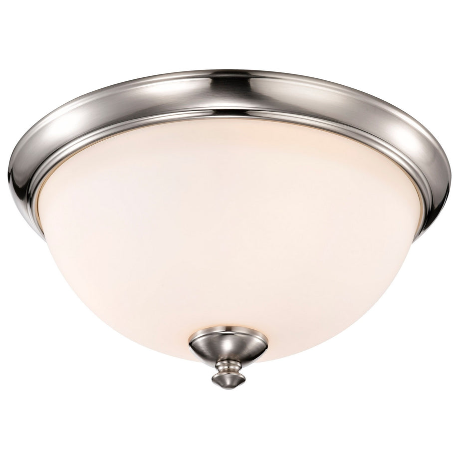 Nuvo Lighting - 60-5041 - Three Light Flush Mount - Patton - Brushed Nickel