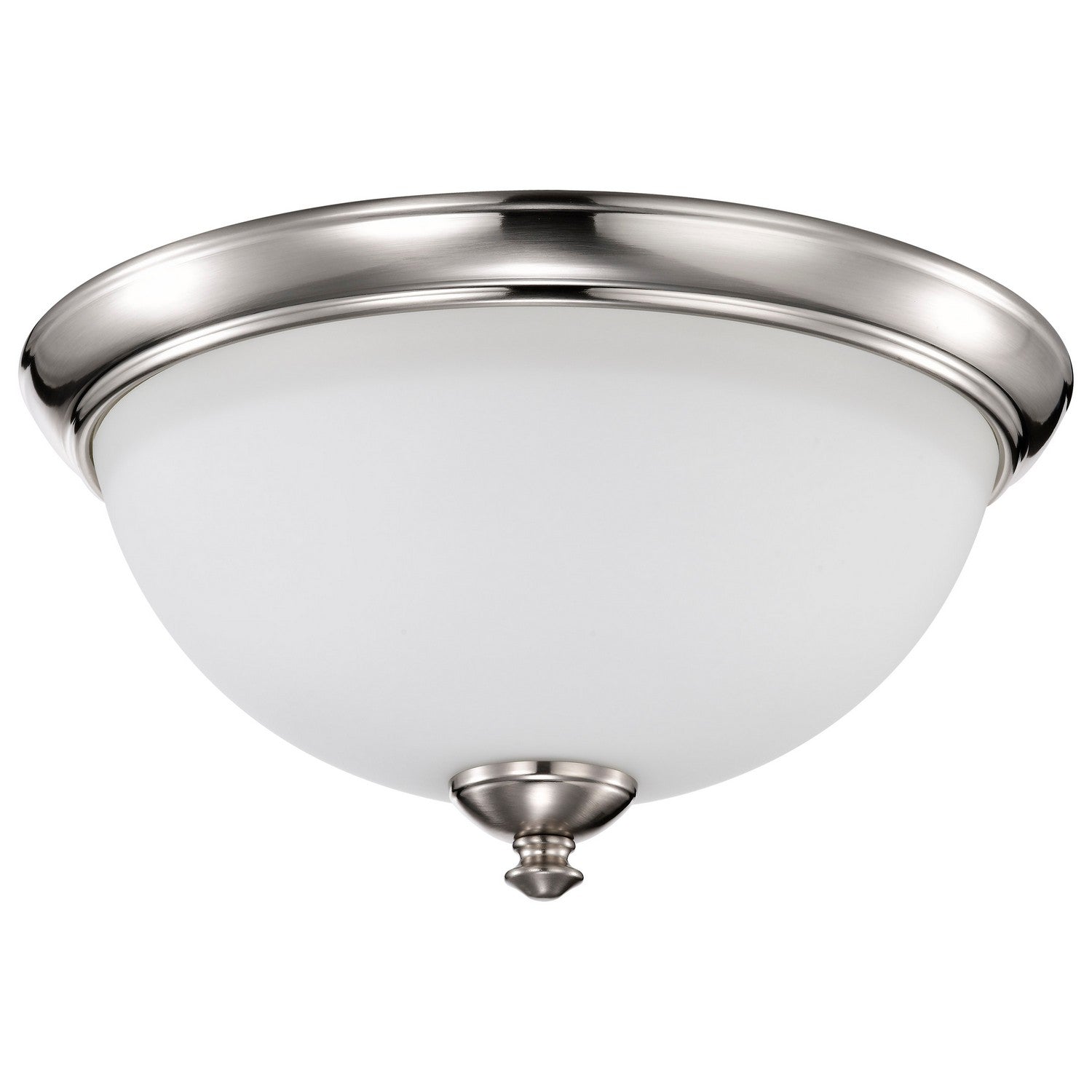 Nuvo Lighting - 60-5041 - Three Light Flush Mount - Patton - Brushed Nickel