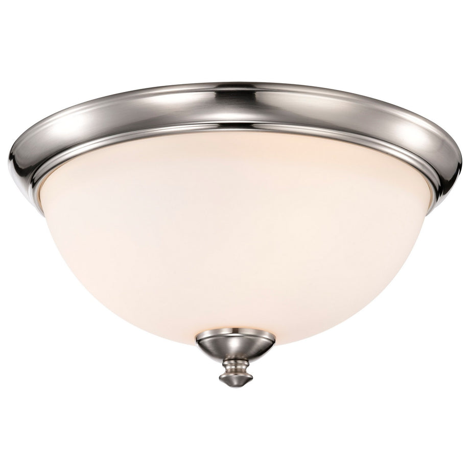 Nuvo Lighting - 60-5041 - Three Light Flush Mount - Patton - Brushed Nickel