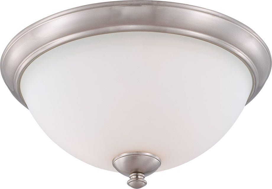 Nuvo Lighting - 60-5041 - Three Light Flush Mount - Patton - Brushed Nickel