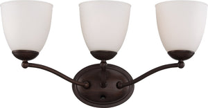 Nuvo Lighting - 60-5133 - Three Light Vanity - Patton - Prairie Bronze