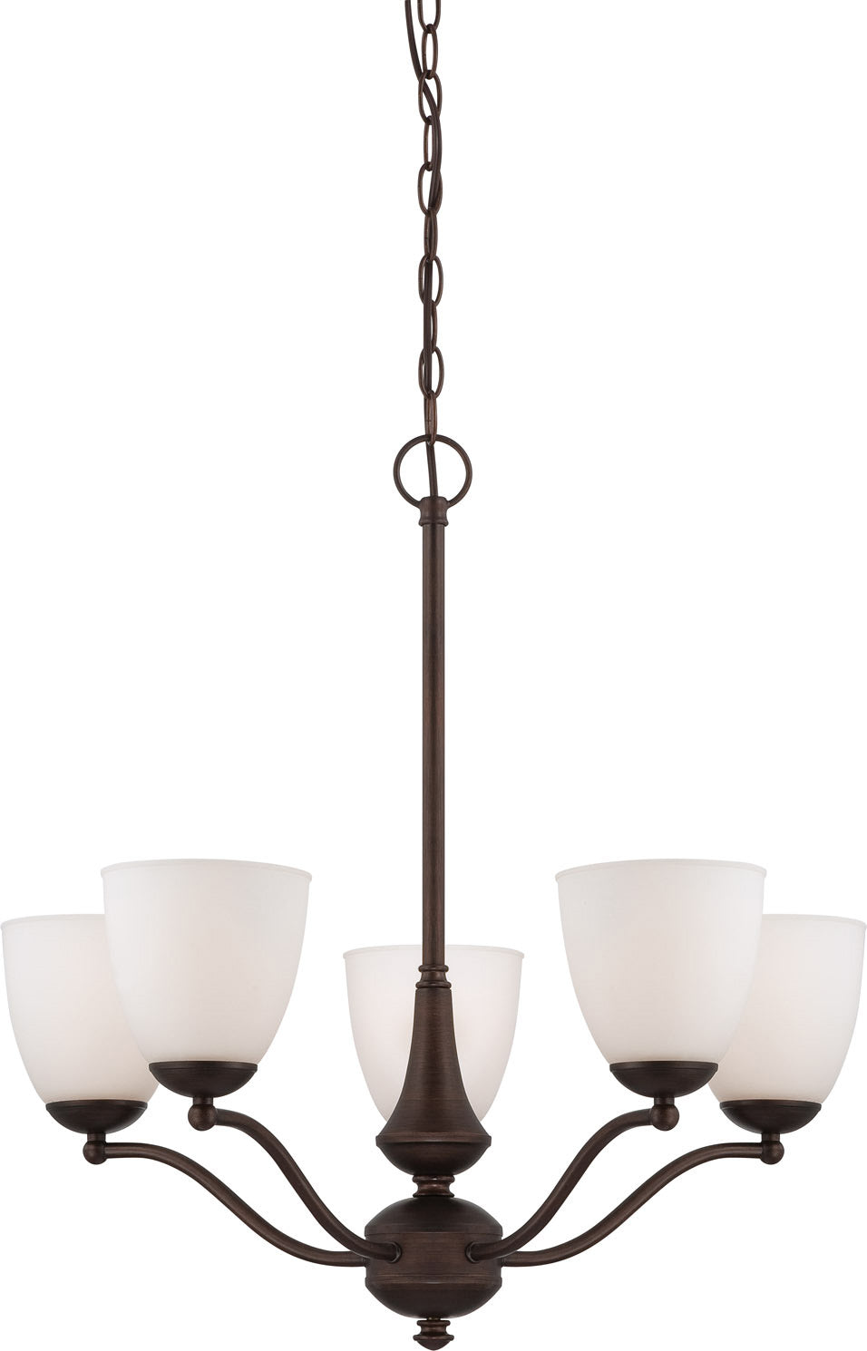 Nuvo Lighting - 60-5135 - Five Light Chandelier - Patton - Prairie Bronze