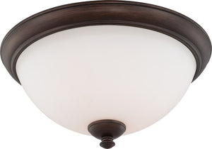 Nuvo Lighting - 60-5141 - Three Light Flush Mount - Patton - Prairie Bronze