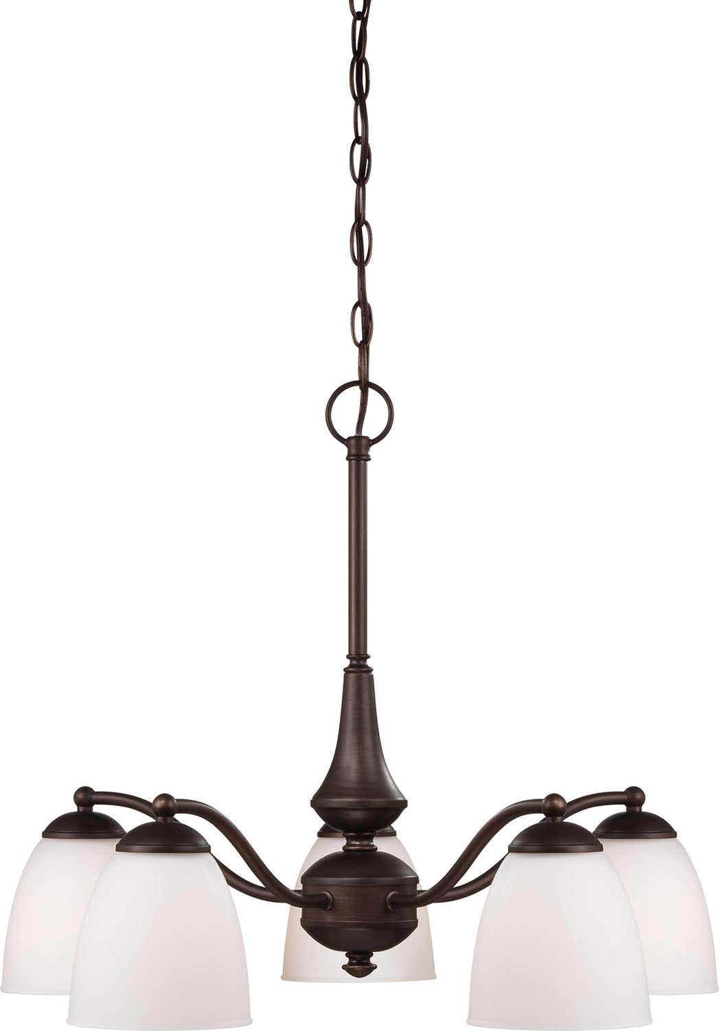 Nuvo Lighting - 60-5143 - Five Light Chandelier - Patton - Prairie Bronze