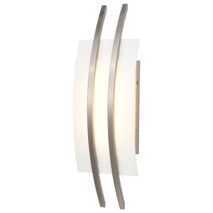 Nuvo Lighting - 62-102 - LED Wall Sconce - Trax - Brushed Nickel