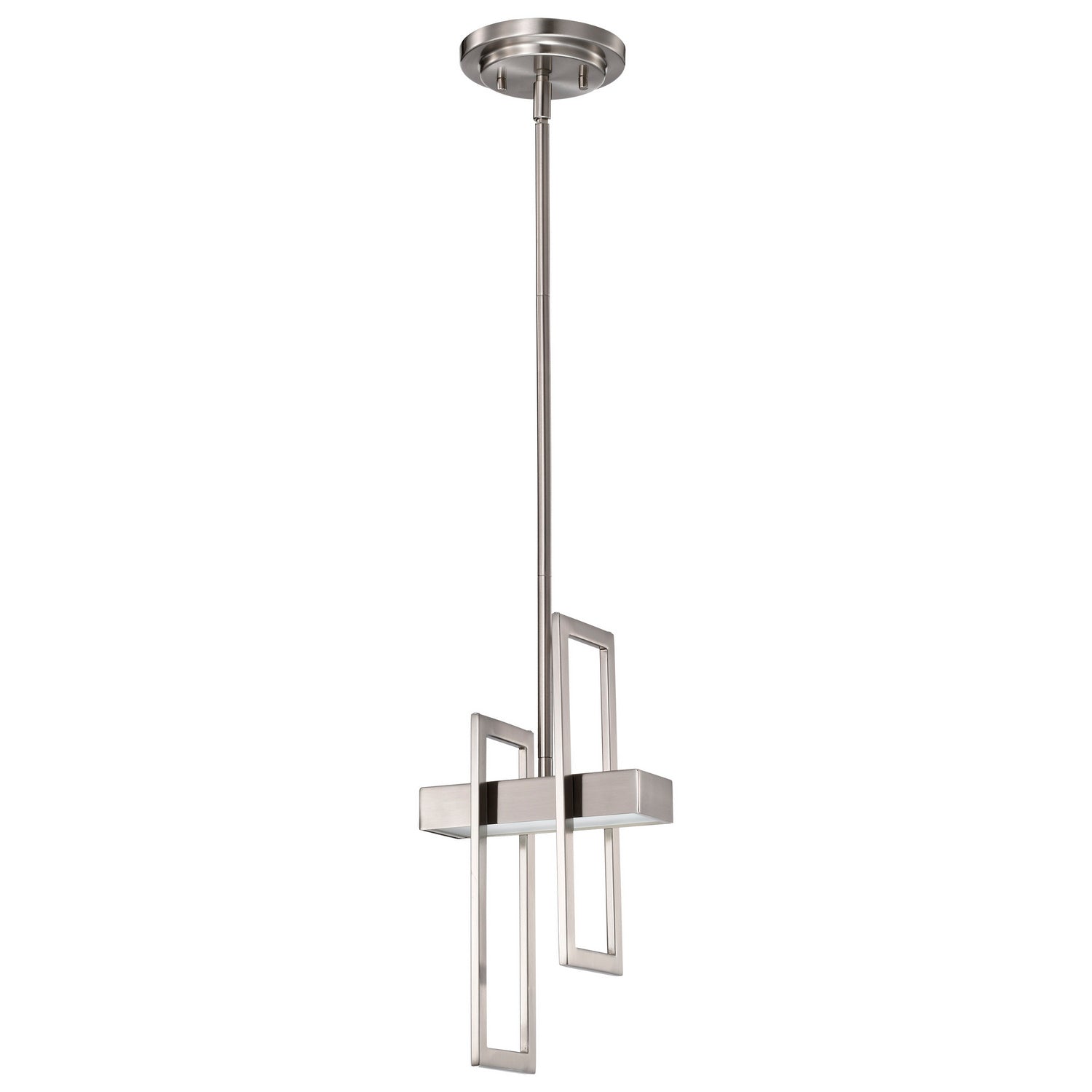 Nuvo Lighting - 62-106 - LED Pendant - Frame - Brushed Nickel