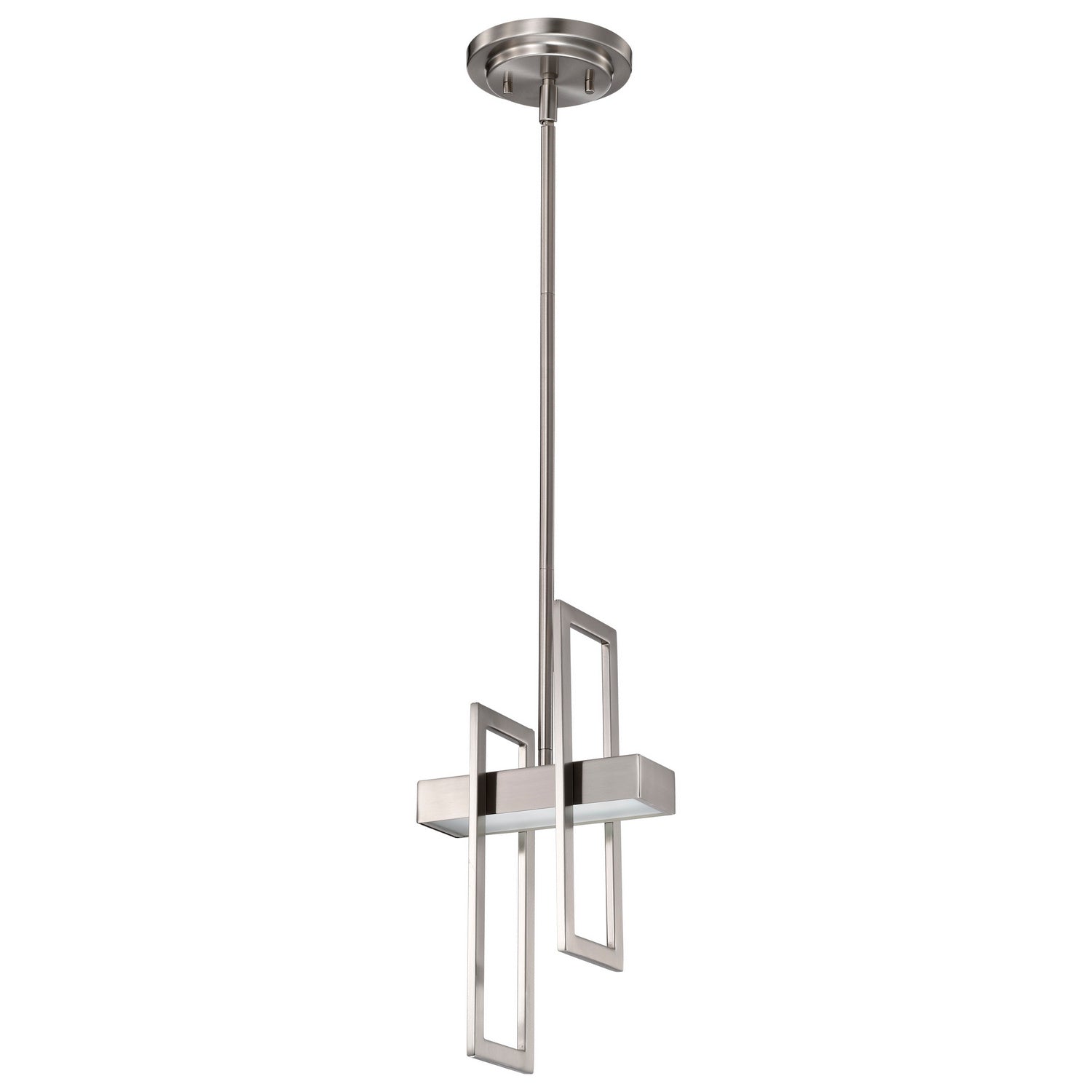 Nuvo Lighting - 62-106 - LED Pendant - Frame - Brushed Nickel