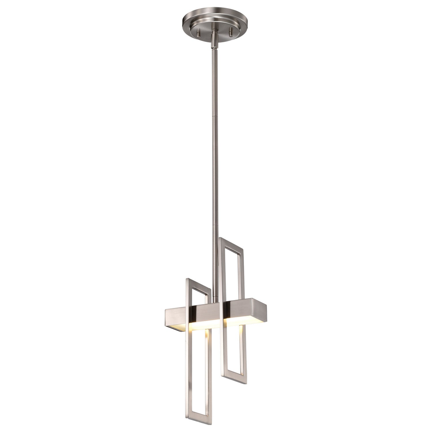 Nuvo Lighting - 62-106 - LED Pendant - Frame - Brushed Nickel