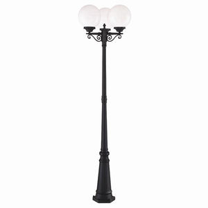 Acclaim Lighting - 5269BK/WH - Three Light Post Mount - Havana - Matte Black