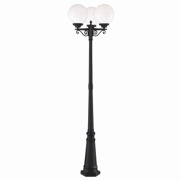 Acclaim Lighting - 5269BK/WH - Three Light Post Mount - Havana - Matte Black