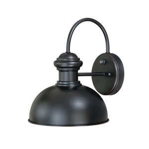 Vaxcel - T0016 - One Light Outdoor Wall Mount - Franklin - Oil Burnished Bronze and Light Gold