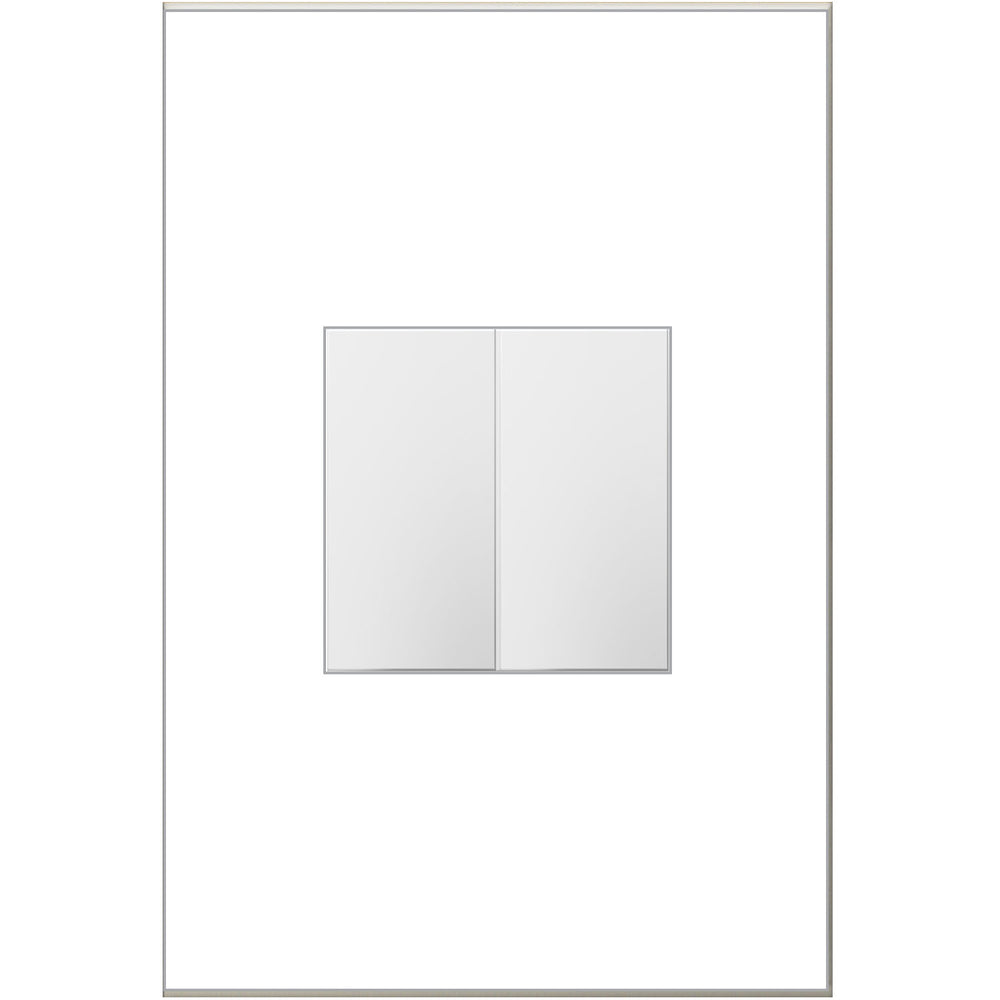 Legrand - AABK1W4 - Blank, Half-Size - adorne - White