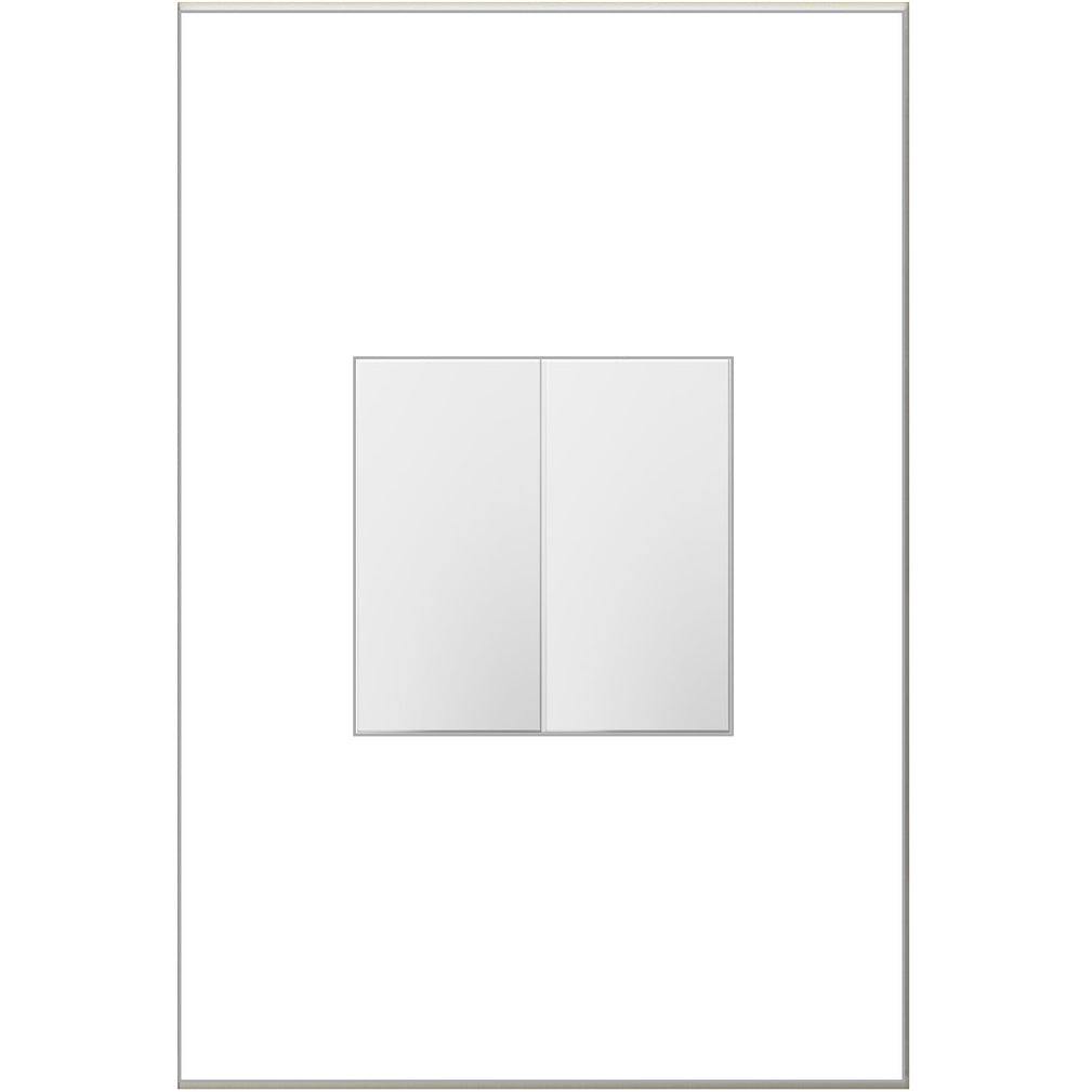 Legrand - AABK1W4 - Blank, Half-Size - Adorne - White