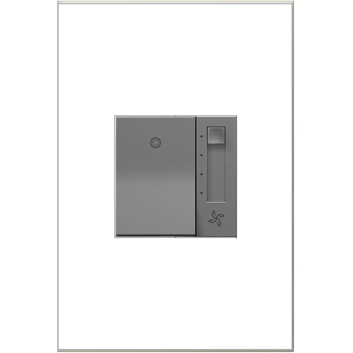 Legrand - AAFN4S16AM4 - Fan Speed Control - Adorne - Magnesium