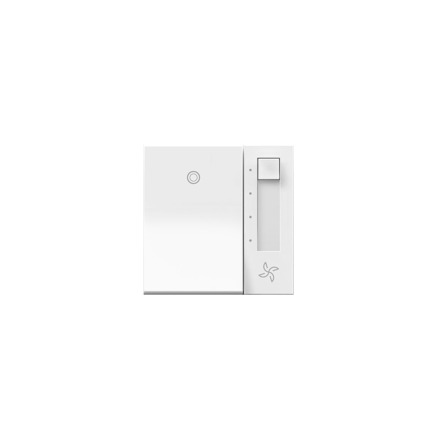 Legrand - AAFN4S16AW4 - Paddle Fan Speed Control Switch with Microban - adorne - White