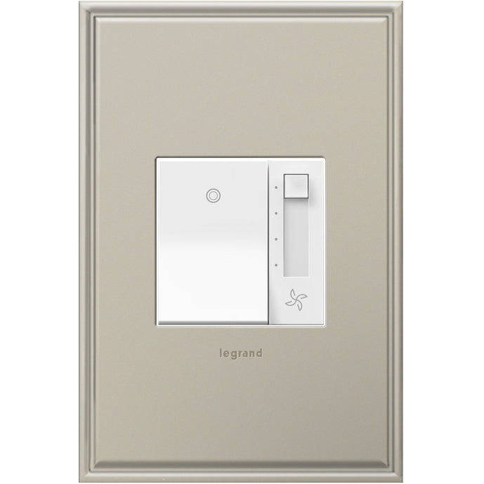 Legrand - AAFN4S16AW4 - Paddle Fan Speed Control Switch with Microban - adorne - White