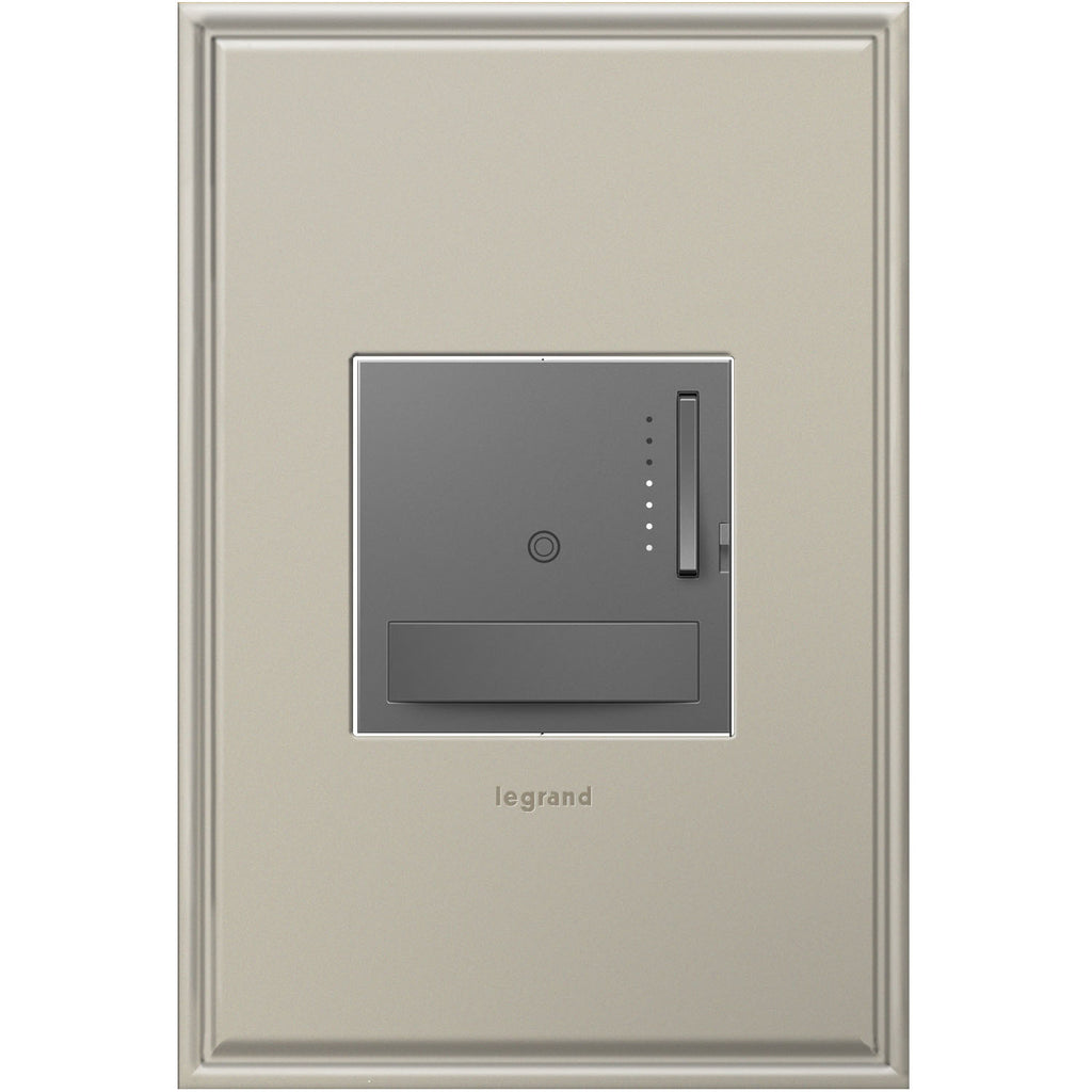Legrand - ADSM703HM2 - 700W Incandescent/Halogen Motion Sensor Dimmer with Microban - adorne - Magnesium