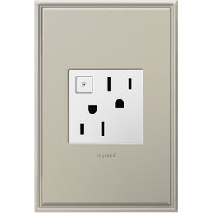 Legrand - ARPS152W4 - 15A Energy-Saving On/Off Outlet - adorne - White