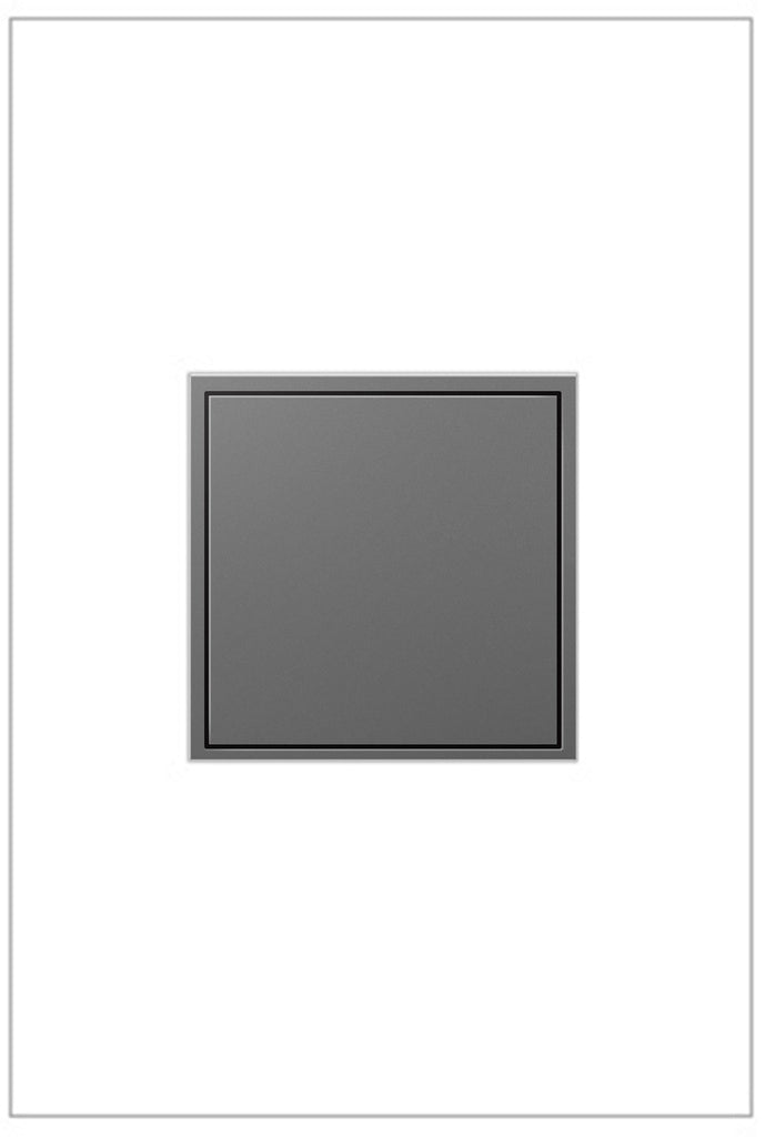 Legrand - ARPTR151GM2 - 15A One-Gang Pop-Out Outlet - adorne - Magnesium