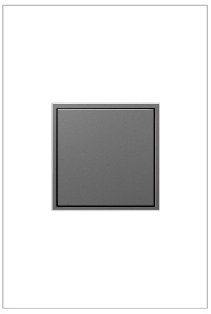 Legrand - ARPTR151GM2 - 15A One-Gang Pop-Out Outlet - adorne - Magnesium