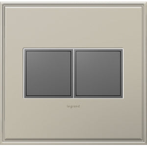 Legrand - ARPTR152GM2 - One-Gang Pop-Out Outlet - Adorne - Magnesium