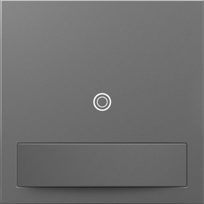 Legrand - ASOS32M4 - Motion Sensor Switch, Auto On/Off with Microban - adorne - Magnesium