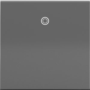 Legrand - ASPD2032M4 - 20A Paddle Switch with Microban - adorne - Magnesium
