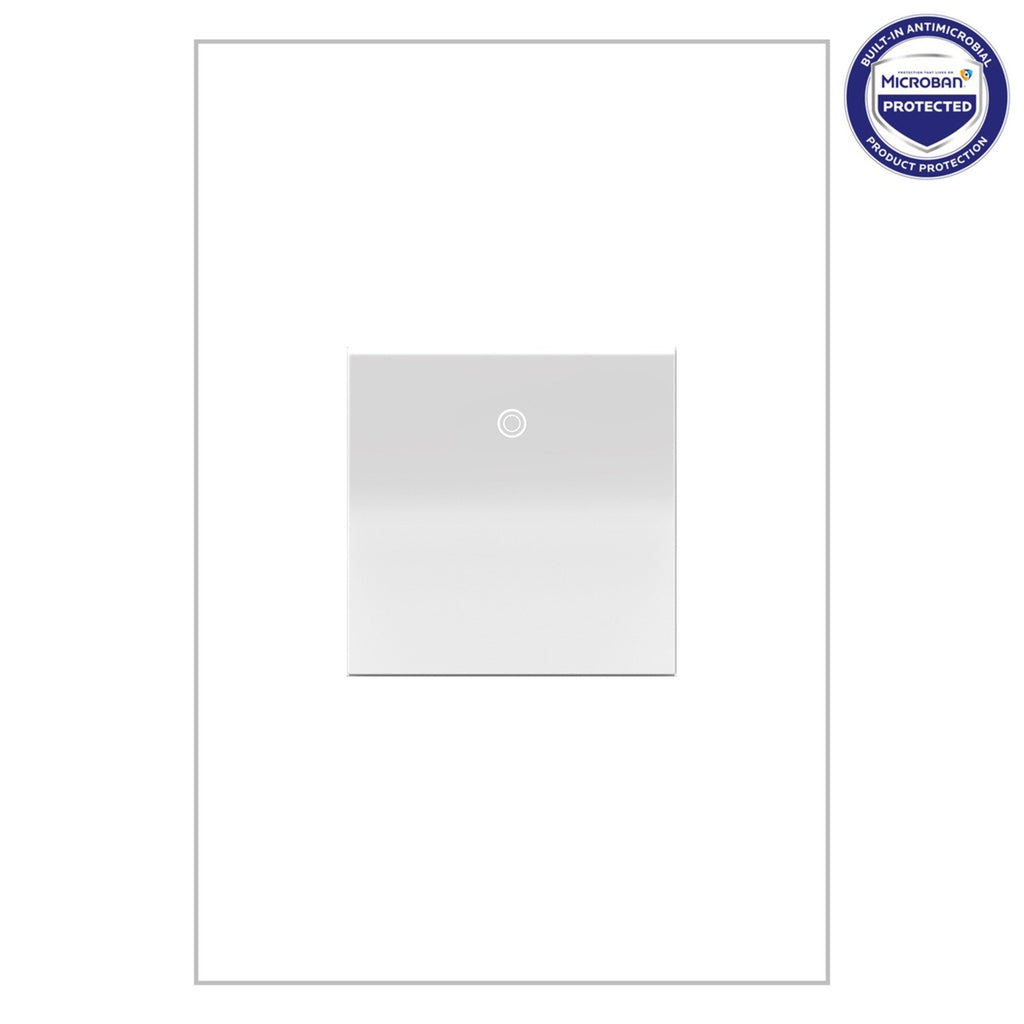 Legrand - ASPD2032W4 - 20A Paddle Switch with Microban - adorne - White