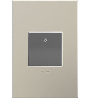 Legrand - ASPD2042M4 - 20A 4-Way Paddle Switch with Microban - adorne - Magnesium