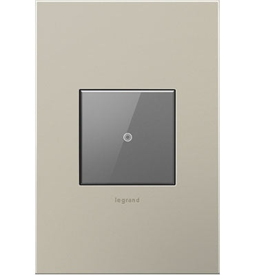 Legrand - ASTH1532M2 - Touch Switch with Microban - adorne - Magnesium