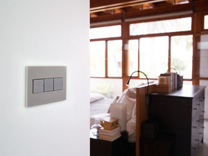 Legrand - ASTH1532M2 - Touch Switch with Microban - adorne - Magnesium