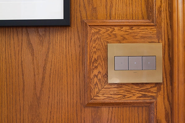 Legrand - ASTH1532M2 - Touch Switch with Microban - adorne - Magnesium