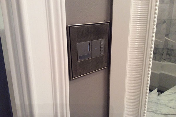 Legrand - ASTM2M2 - Timer Switch, Manual On/Timed Off with Microban - adorne - Magnesium