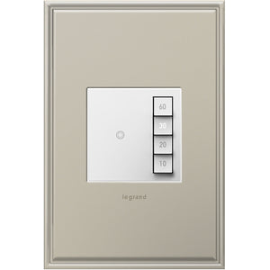 Legrand - ASTM2W2 - Manual-On/Timed-Off Sensaswitch - Adorne - White