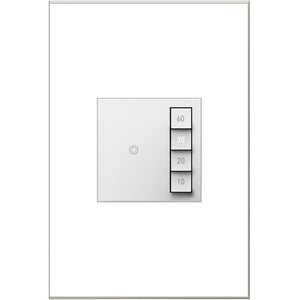 Legrand - ASTM2W2 - Manual-On/Timed-Off Sensaswitch - Adorne - White