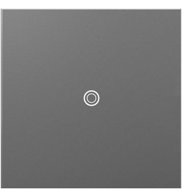 Legrand - ASTP1532M4 - sofTap Switch with Microban - adorne - Magnesium