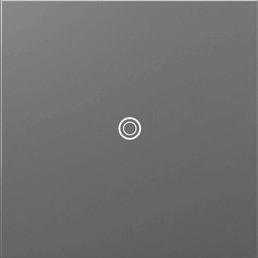 Legrand - ASTP1532M4 - sofTap Switch with Microban - adorne - Magnesium
