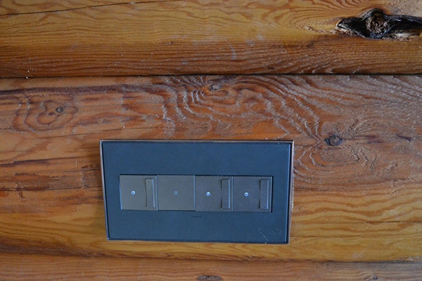 Legrand - ASTP1532M4 - sofTap Switch with Microban - adorne - Magnesium