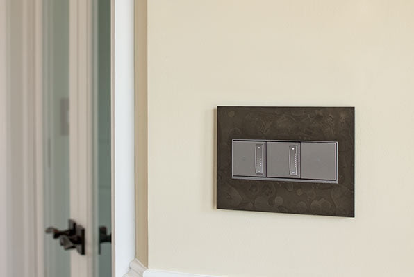 Legrand - ASTP1532M4 - sofTap Switch with Microban - adorne - Magnesium