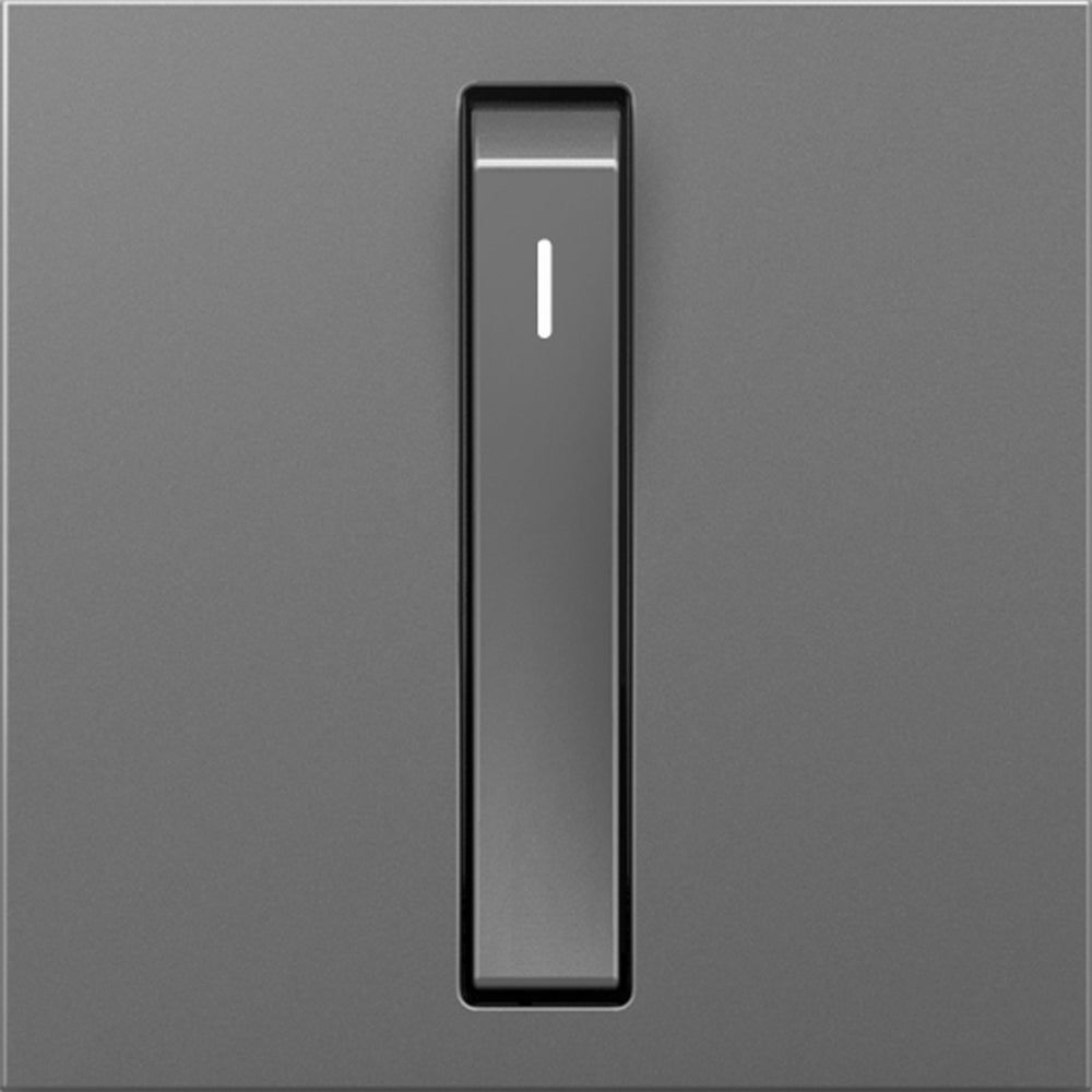 Legrand - ASWR1532M4 - Whisper Switch with Microban - adorne - Magnesium