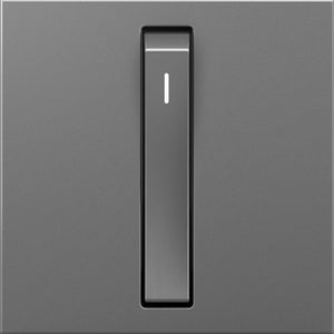 Legrand - ASWR1532M4 - Whisper Switch with Microban - adorne - Magnesium