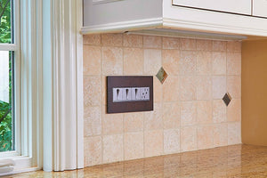 Legrand - ASWR1532M4 - Whisper Switch with Microban - adorne - Magnesium
