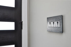 Legrand - ASWR1532M4 - Whisper Switch with Microban - adorne - Magnesium