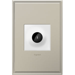 Legrand - ASWV1532W2 - 15A Wave Switch with Microban - adorne - White
