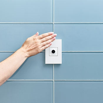 Legrand - ASWV1532W2 - 15A Wave Switch with Microban - adorne - White